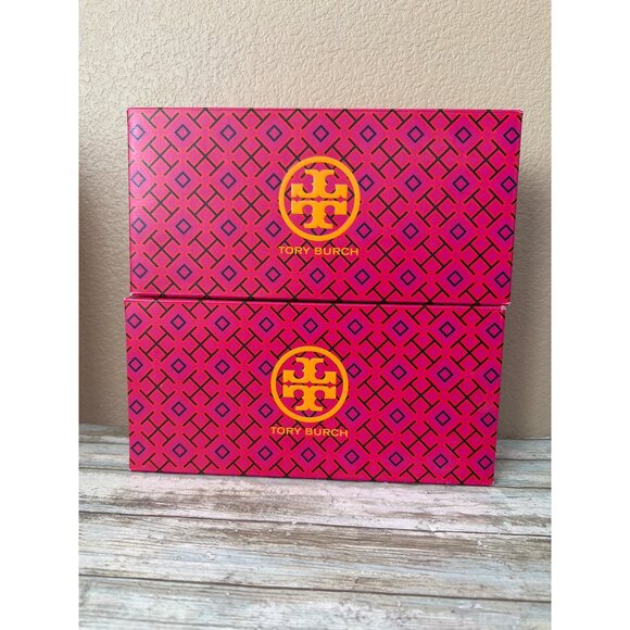 Tory Burch Accessories - Set of 2 Tory Burch Sandals Shoe Gift Boxes and Tissue Paper - EMPTY 11" x 4"